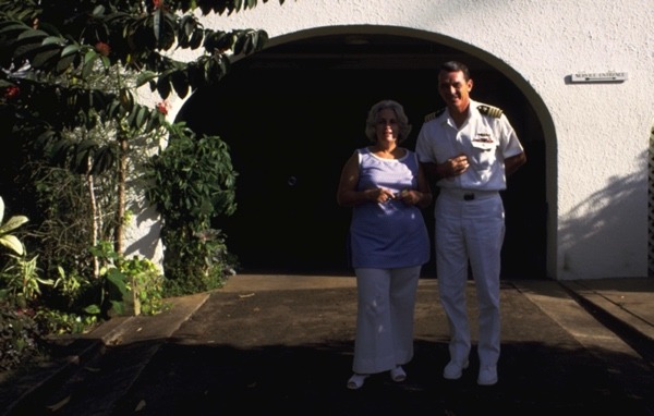 Capt. Mallard and his wife Ann