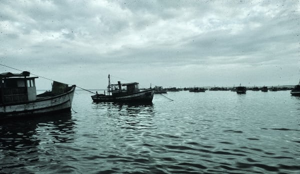 View from the pier at Mannar